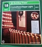 18 Feet Out/indoor Multi-color Crystallized Rope Light