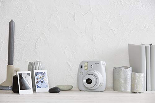 Fujifilm Instax Mini 9 Instant Camera, Smokey White #TOP7
