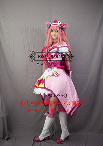 デリシャスパーティプリキュア キュアプレシャス コスプレ 衣装 ウィッグ 靴 Amazon | デリシャスパーティ プリキュア キュアプレシャス コスプレ