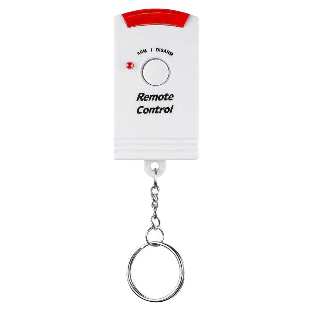 Allarme Sensore di Movimento un Infrarossi - Antifurto con 2 Telecomandi, Adatto per Casa/Garage/Negozi