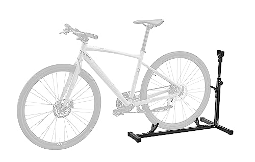 Ibera Suporte de bicicleta bidirecional, alumínio, armazenamento versátil e resistente para 2 bicicl