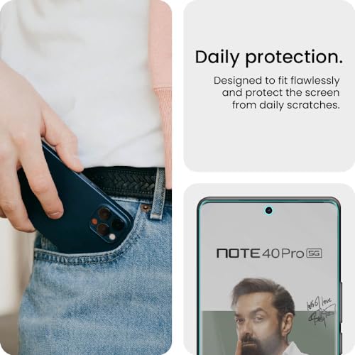 Image of ArmourPro Edge to Edge Screen Protector for Infinix Note 40 Pro, Note 40 Pro Plus and Zero 30 5G (6.78 Inch) with Easy Installation Kit | Matte, Case Friendly Coverage, Ultra Thin Membrane