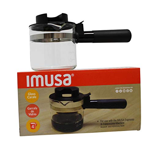 Imusa Usa Espresso Maker Carafe In Gift Box, Clear 4 Cup #TOP5