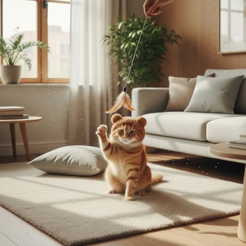 Süßes Katzenkostüm, Warmer Bärenhut, Süße Pandamütze für Katzen & Hunde, Weich, Verstellbar, Warm, Ideal Kleine Haustiere, Kostüm, Winterbekleidung für kleine Haustiere Welpen, Hunde (braun)