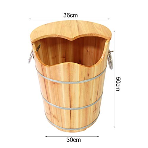 Spa de pies de madera natural BABYCE para hogar miniatura 5