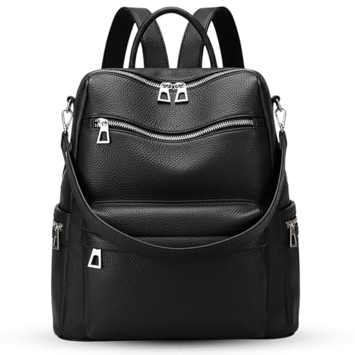 Image of Ethnic Style Waterproof Oxford Backpack for Women & Girls | Fashion Travel Canvas Look Nylon Bag | Large Capacity Printed Laptop Backpack for College