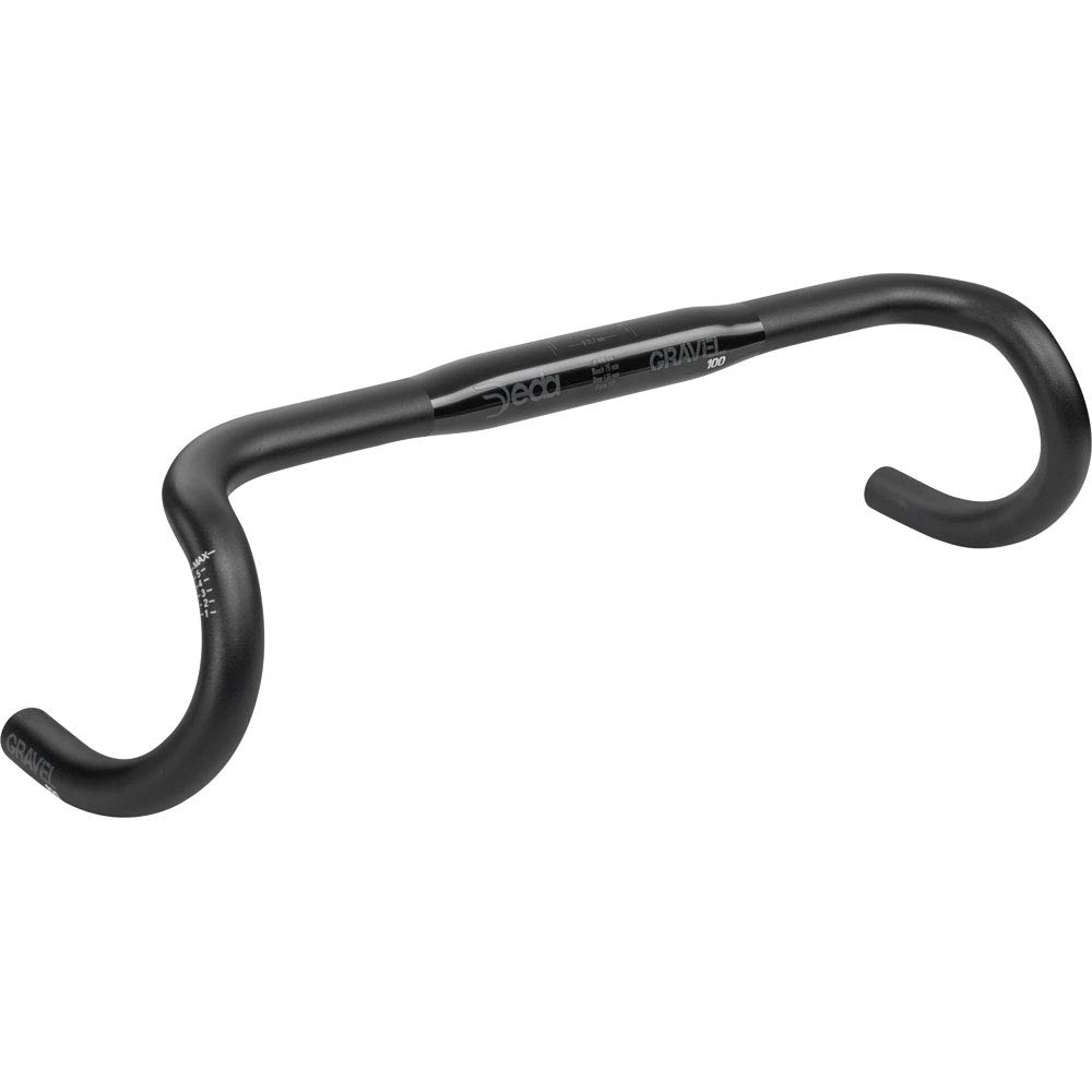 Deda GRAVEL 100 ドロップハンドル 420mm Amazon | DEDA(デダ)GRAVEL100 RHM BOB 31.7/420 ドロップハンドル 中