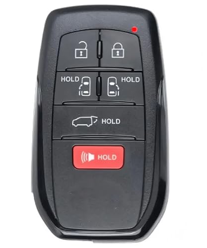 Smart Key for Toyota Sienna 2021-2025, Alliskeys 6-Buttons Proximity Key