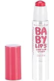 Maybelline Baby Lips Color Balm Crayon, Strawberry Pop, 0.09 oz.