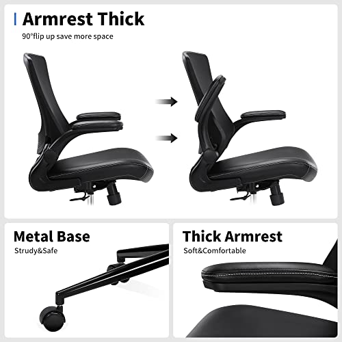 Misolant Drafting Chair, Tall Office Chair For Standing Desk, Standing Desk Chair Office Chair With Adjustable Lumbar Support And Footrest, Pu Leather Chair Office Drafting Chair #TOP3
