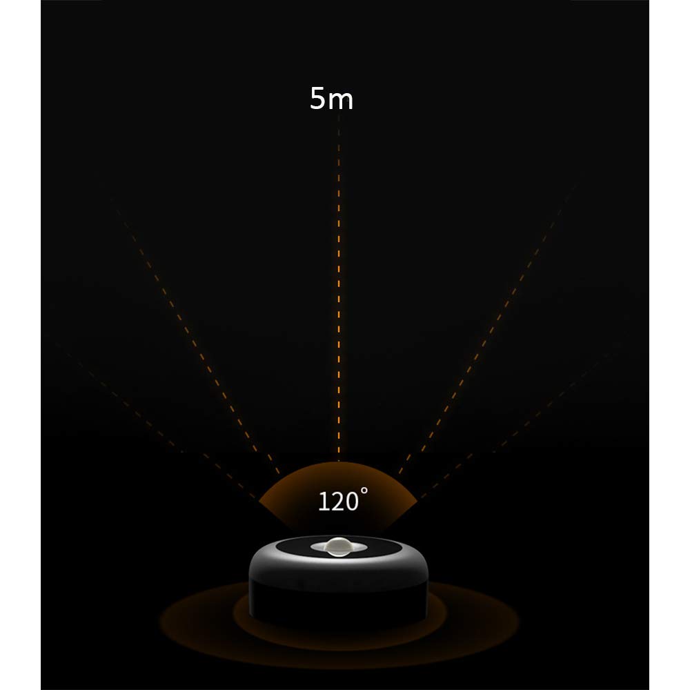 La luz del sensor, armario ligero, portátil ligero de la noche LED con el gancho, de recarga USB, magnético colgante Stick, Escalera, pasillo, baño, armario, dormitorio, cocina Pack de 2,White light