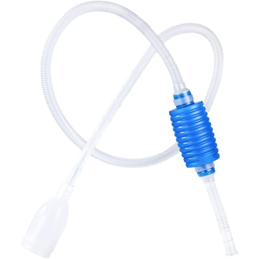 Taiyo Pluss Discovery® Fish Tank Siphon & Gravel Cleaner | Aquarium Water Changer & Gravel Cleaning Hand Syphon Pump for All Aquariums (Blue) (B01A0W0D9A) Amazon Price History, Amazon Price Tracker