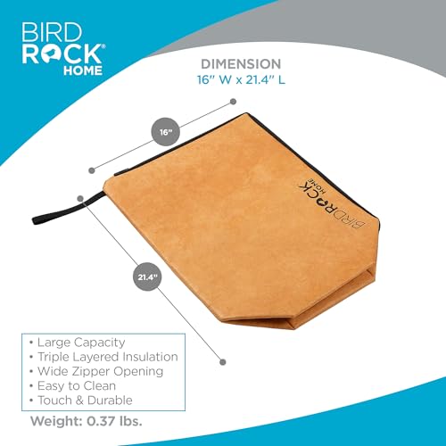 BIRDROCK HOME Bolsa para carne BBQ termoaislada triple capa miniatura 5