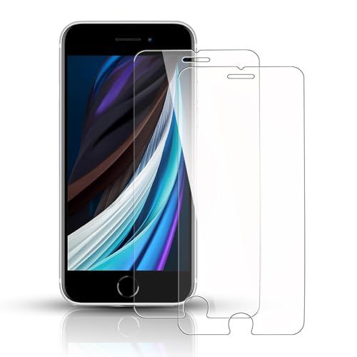 【2枚セット】 対応 iPhone SE3 (第3世代) 用/iPhone SE 2 用/iPhone 8 7 ガラスフィルム スマホ 保護フィルム 用 iPhone SE3 / SE2フィルム 強化ガラスフィルム 全面吸着 高透過率、硬度9H、飛散防止、