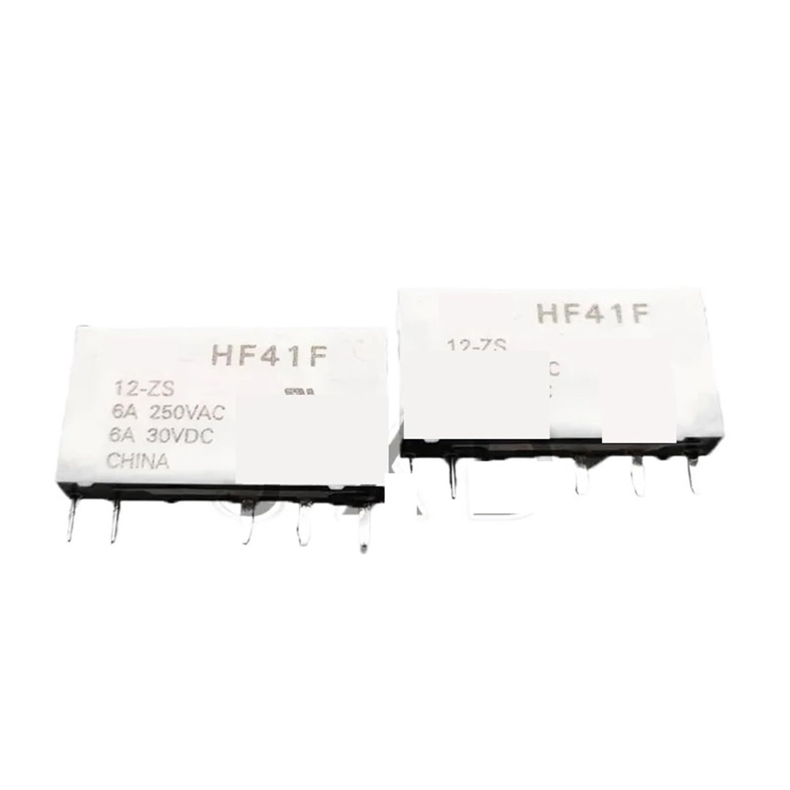 Relais HF41F 12-ZS 12V 12VDC 6A 5PIN Composant Électronique - Lot de 10