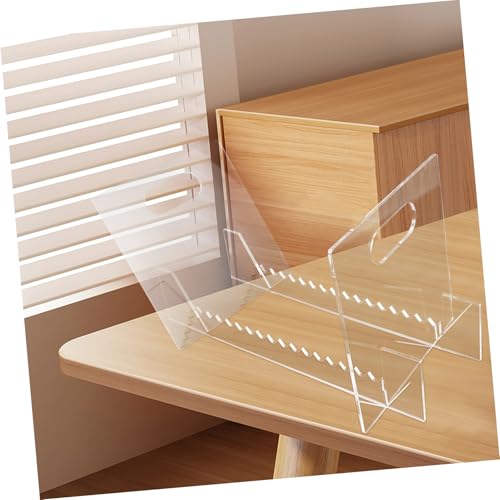 Soporte acrílico para vinilos y CD PRETYZOOM expositor transparente de mesa para discos 6