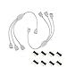 Produktbild 2 Pack 4 Pin Splitter Buchse Kabel für LED RGB-Streifen (1 TO 3)