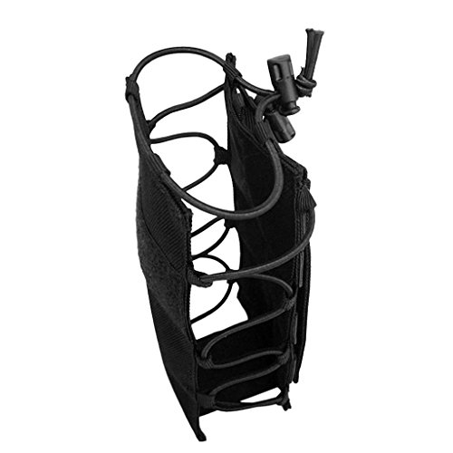 Dolity Portador de Botella de Agua Accesorios de Neveras para Acampada Viajar Exterior - Negro