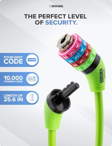 Image of Buchel Sekura Number Combination Lock, Unisex, Sekura, Light Green