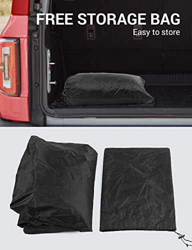 Proadsy Waterproof Car Cover Custom fit for Ford Bronco 2door 2021 2022 6 Layers All Weather Waterproof Sun Rain UV Dust Protection Outdoor Indoor Full Car Covers