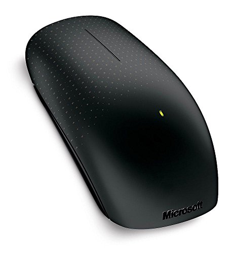 Microsoft Touch Mouse Souris sans fil tactile Optique Nano-récepteur Technologie Bluetrack Noir9-Exclusivement pour Windows 7.)