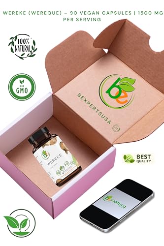 Wereke (Wereque Root) – 90 Vegan Capsules, 1500 mg per Serving – 100% Natural Herbal Supplement – Premium Quality, Non-GMO, Plant-Based – by Bexpertsusa - Image 4