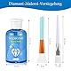Cieex Diamond Painting Versiegelung, 450ml Diamond Painting Kleber, Diamond Painting Zubehör zum Glitzereffekt und Schutz von Diamanten