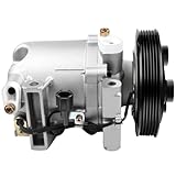 ECCPP AC Compressor with Clutch 2000-2006 Replacement for Nissan Sentra 1.8L 2.0L Fast Cooling