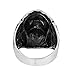 AeraVida Stylish Native American Style Abalone Shell .925 Sterling Silver Ring | Statement Fashion, Promise Ring, Couple Unisex Ring | Size 10