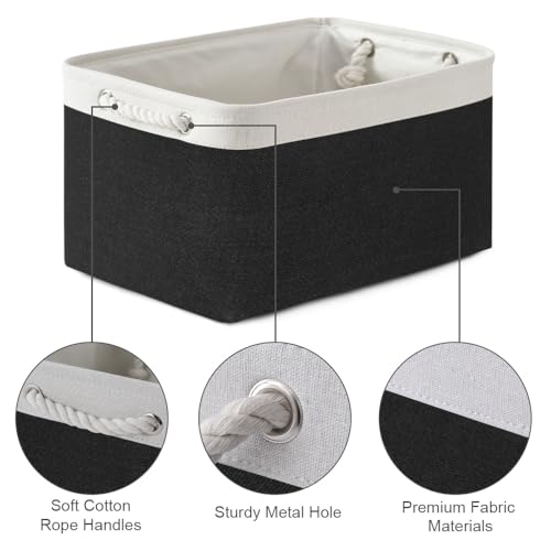 image for TheWarmHome Storage Basket for Gifts Empty - Large Cubes 3 Pack 15.8x1