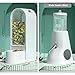 GKYZBB 2 Pieces pet Feeder and Water Feeder, self-distributed Automatic Hamster Feeder, Food and Water Dispenser Set,Suitable for Puppies and Kittens Rabbit Chinchilla Hedgehog Ferret