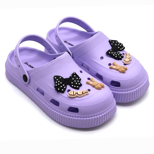 Image of SVAAR Fashionable Comfortable Lightweight Platform Heels Clogs for Women's | Cushioned Footwear | Lightweight Slip-ons | Waterproof Sandals for Women