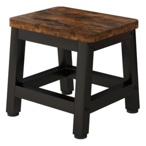 IBUYKE Wooden Step Stool for High Beds Cover