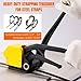 Steel Strapping Tool A333 Heavy Duty Sealless Combination Banding Tool, Manual 3-in-1 Tensioner Crimper Cutter with Alloy Cutter for 1/2