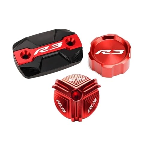 Couvercle cylindre bouchon remplissage d'huile et frein pour MT-03 YZF-R3 2015-2024