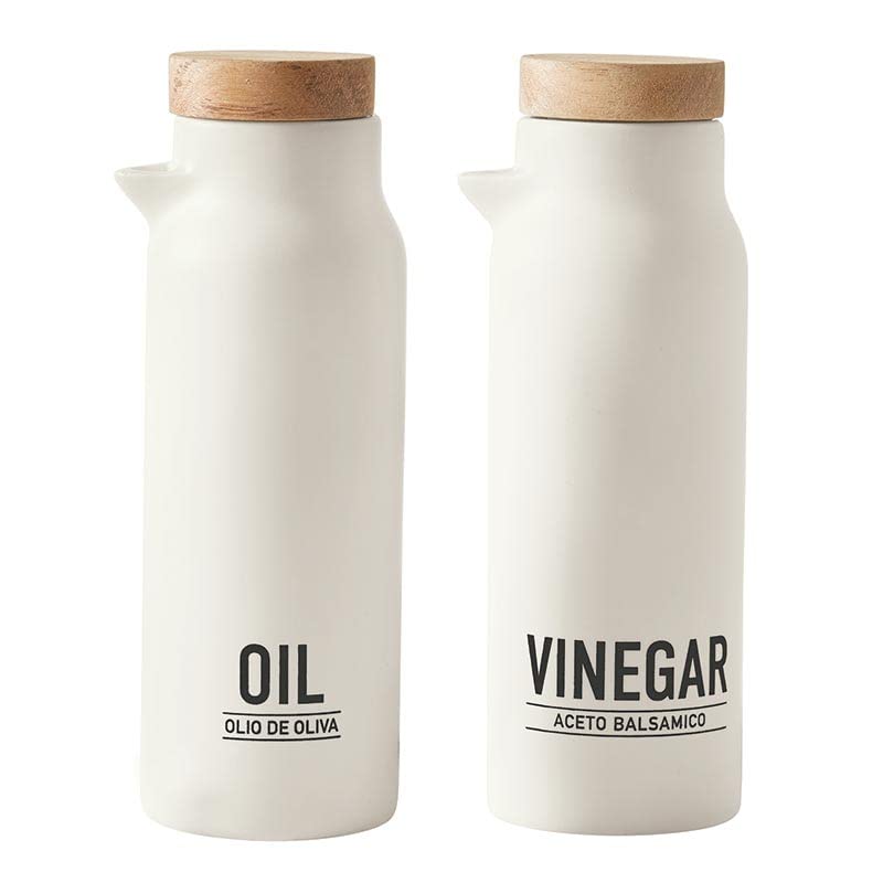 SANTA BARBARA DESIGN STUDIO SB Matte Oil + Vinegar Bottles (Pack of 2)