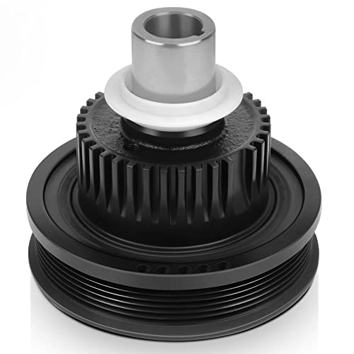 Scitoo 594-236 Harmonic Balancer Crankshaft Pulley Fits For 2002-2010 Ford Explorer 2001-2005 2007-2010 Ford Explorer Sport Trac 2005-2010 Ford Mustang 2001-2011 Ford Ranger #TOP12