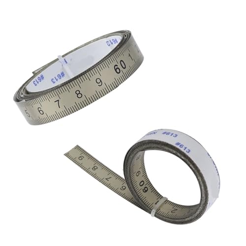 Cinta Métrica Adhesiva de Acero Inoxidable 6 m miniatura 4