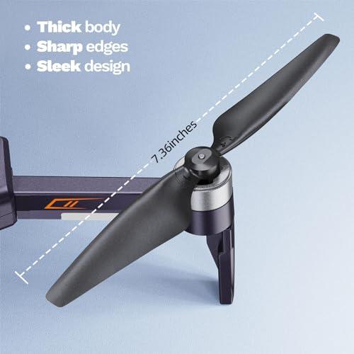 Veeniix V11 and V11Pro Drone Spare Parts, Durable Low-Noise Quick-Release Propellers, Replacement Accessories for Quadcopter