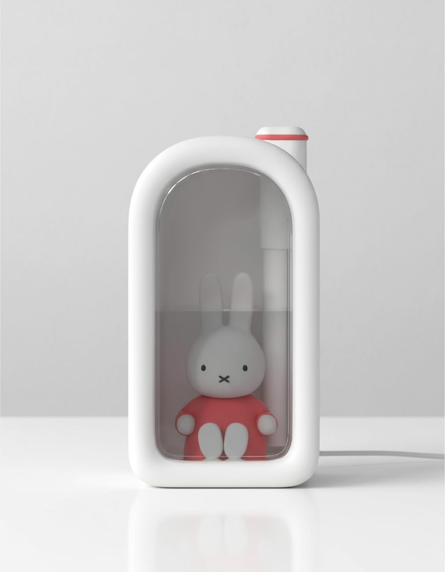 MAKINGTEC Cool Mist Humidifier - Ultrasonic Quiet, Mini Cute, Auto Shut-off, 380ml, White