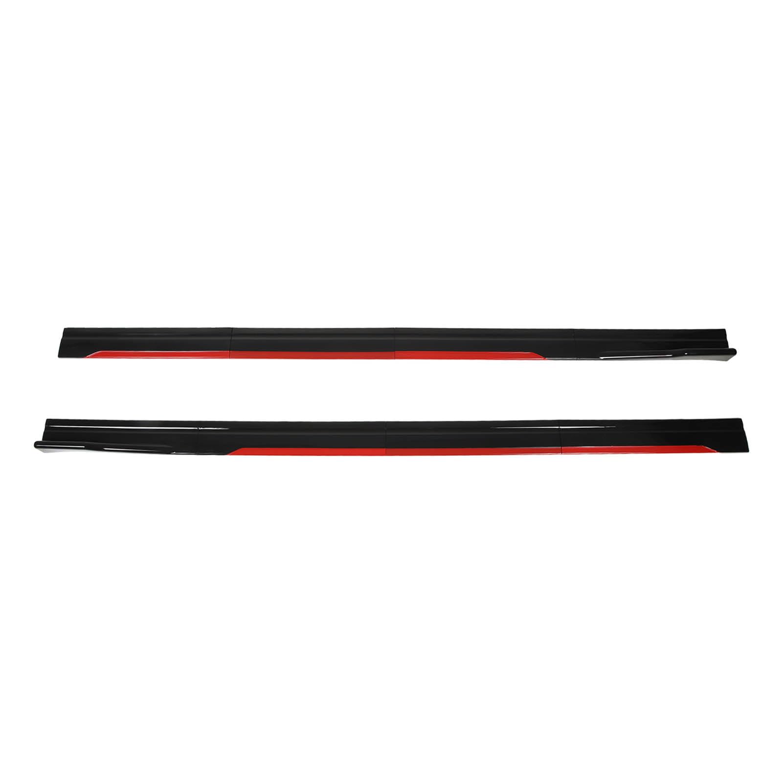 Difusor de Faldón Lateral Universal para Carrocería de Coche, Winglet para, Estilo Deportivo, Seguridad Mejorada