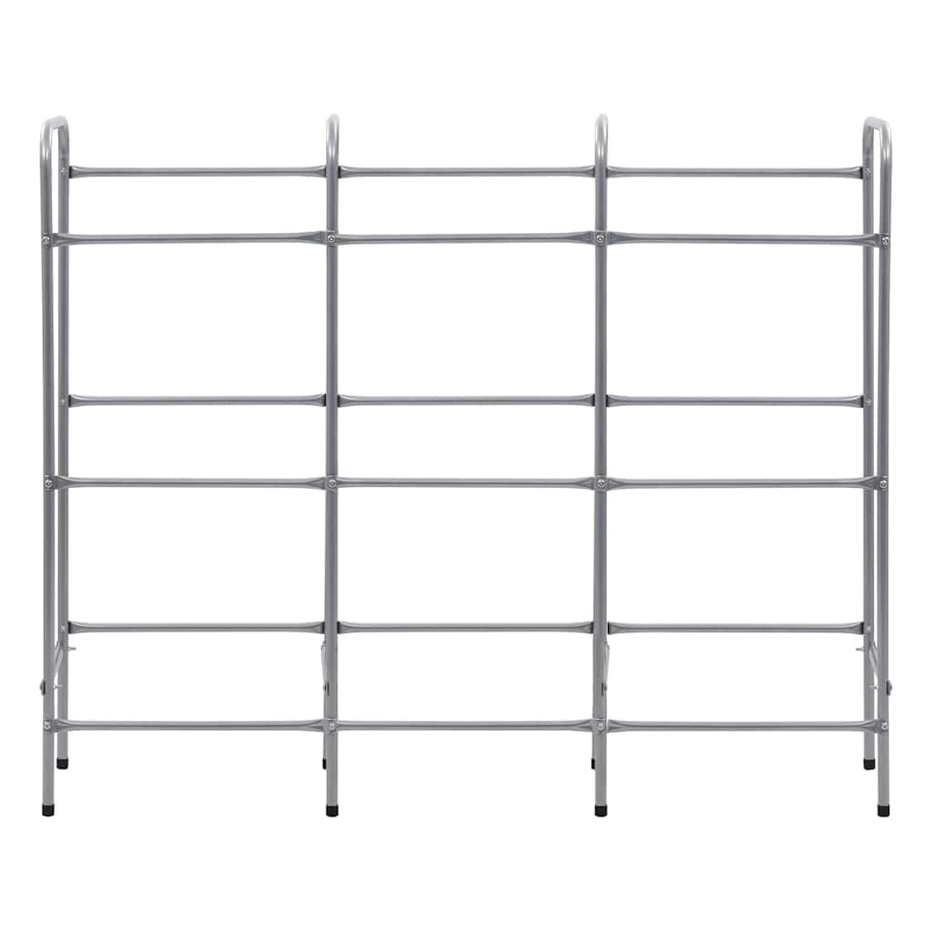 Générique Étagère de Rangement pour 9 caisses Argenté 145x33x116 cm Acier,Entreprise & Industrie,Stockage Industriel,Étagères industrielles,285214