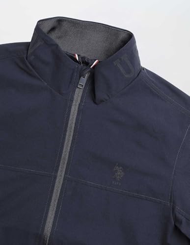 Image of U.S.Polo Association Men's Regular Fit Solid Casual Jacket