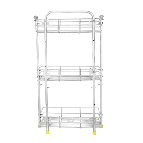 Image of Belantti Kitchen Organizer| Kitchen Rack| Kitchen Rack Steel| Kitchen Stand| Stand For Kitchen| Steel Rack For Kitchen| Rack For Kitchen Storage| Kitchen Stand Steel| Steel Stand For Kitchen| LRG Size