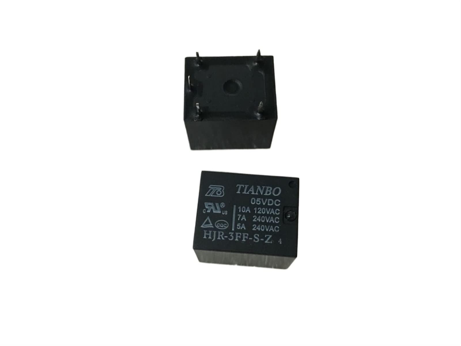 GVBAEPIEO 10pcs Relay HJR-3FF-S-Z-05VDC HJR-3FF-S-Z 05VDC 5V/5PIN/10A