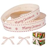 Ruban gros-grain de Noël : les rubans sont légers, faciles à couper et ne se désagrègent pas.