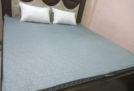 Ultra Comfort King Size Mattress for Home Sleep Support Beige Free Size