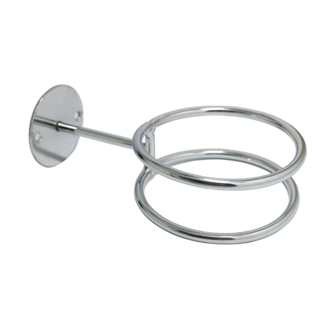 Ipetboom Hair Dryer Holder Wall-mounted Rack Hair Dryer Storage Hands- Design for Bathroom Makeup Room