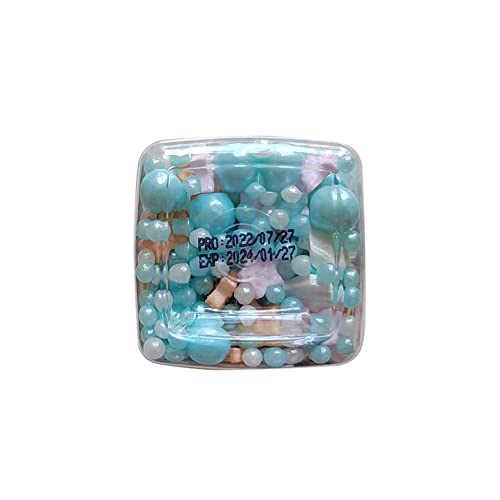 Homankit Mermaid Sprinkle Sweets Sprinkles For Baking Dessert Cupcake Cake Topper Starfish Shell Pearl Mermaid Candy Mix 3.53 Ounces #TOP5