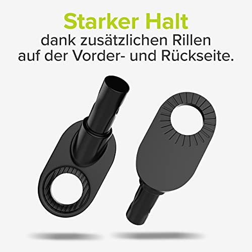 VELMIA Fahrradanhänger Kupplung passend für Qeridoo, Trixie, Hamax & Co. I Fahrrad Anhängerkupplung passend für Qeridoo Modelle bis MJ 2016 I Fahrrad Kupplung